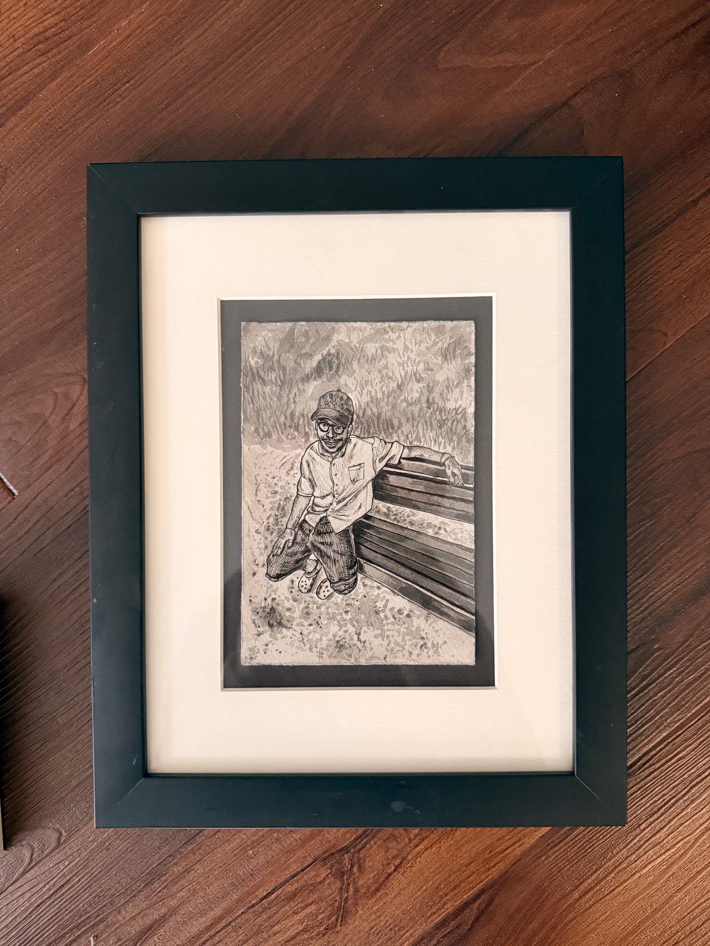 “Jared” Original Drawing (Framed)