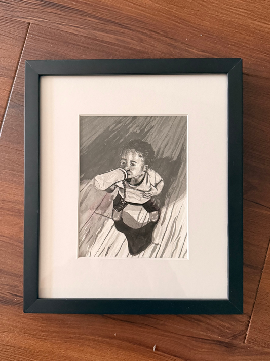 “Maxey” Original Drawing (Framed)