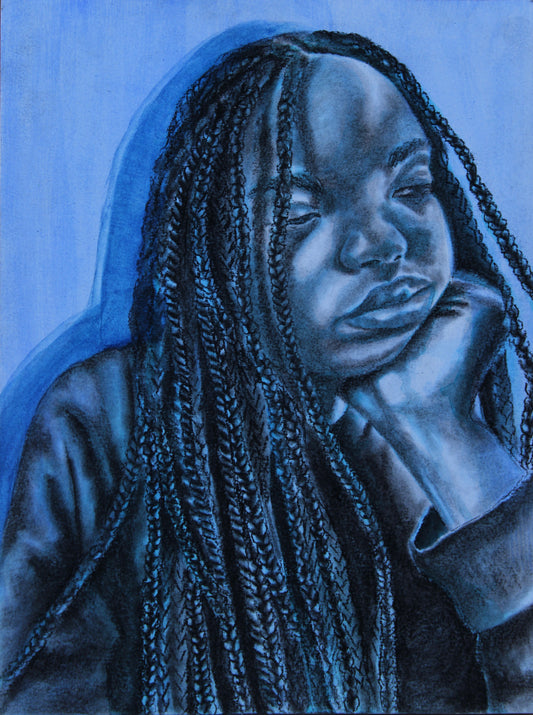 Portrait of the Artist as Melancholy (Framed)